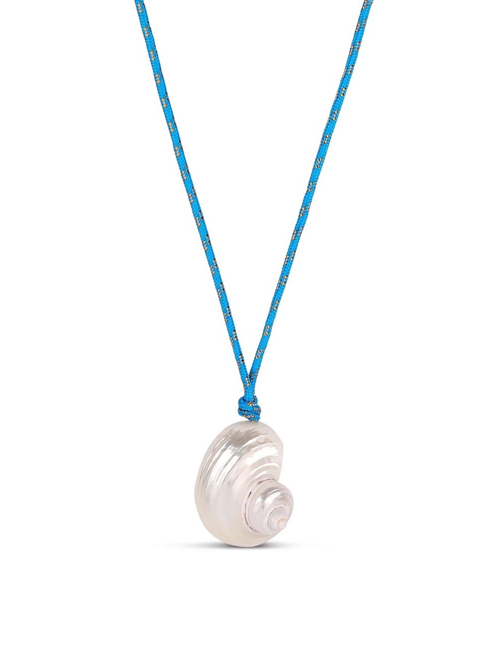 Blue Rope Shell Necklace